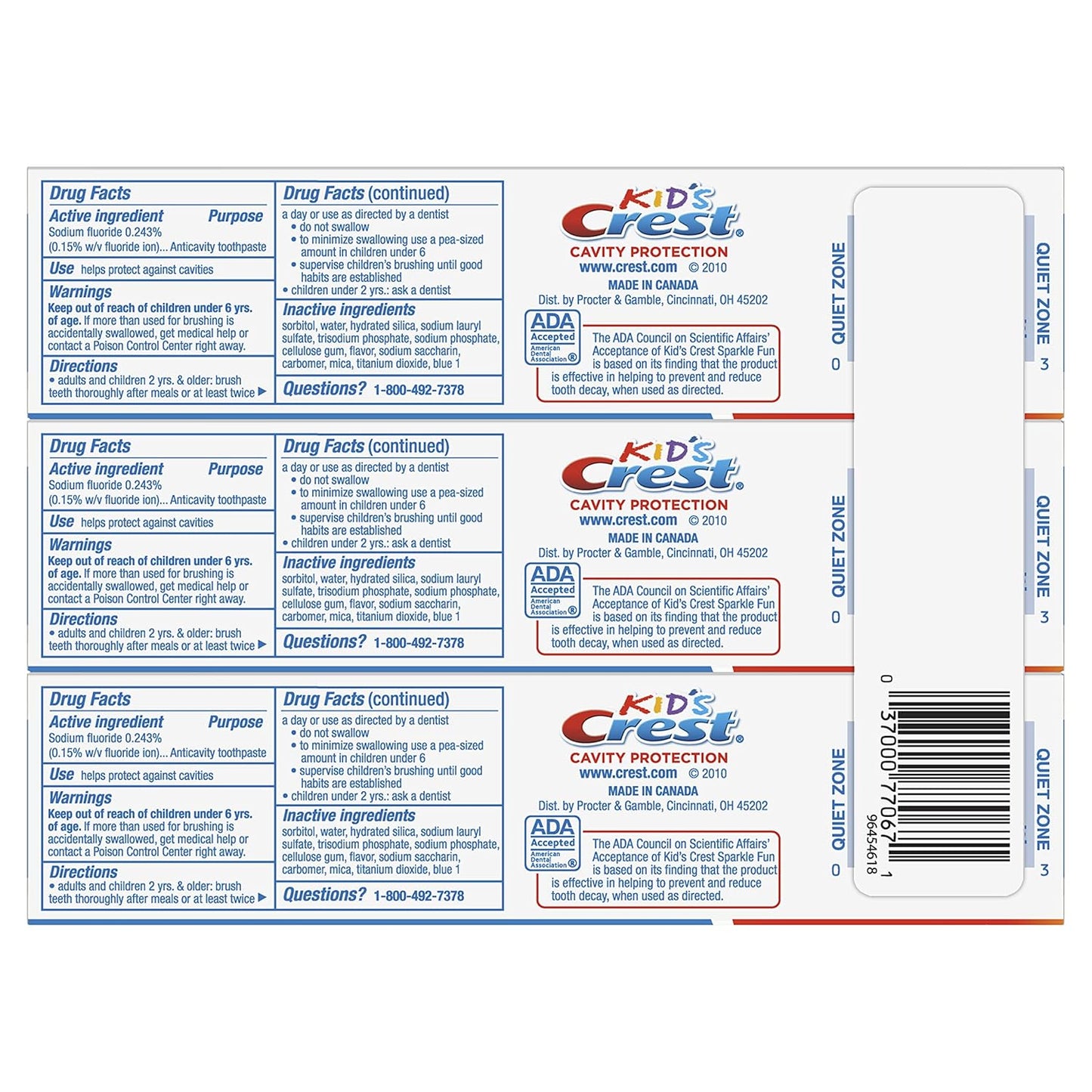 Crest_Kid's_Cavity_Protection_Toothpaste,_Crest_Kids_Toothpaste,_For_Children_And_Toddlers_2+,_Sparkle_Fun,_4.6_Oz_(Pack_of_3),_Toothpaste_For_Kids,_Packaging_may_vary