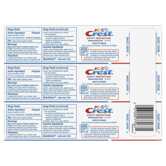Crest_Kid's_Cavity_Protection_Toothpaste,_Crest_Kids_Toothpaste,_For_Children_And_Toddlers_2+,_Sparkle_Fun,_4.6_Oz_(Pack_of_3),_Toothpaste_For_Kids,_Packaging_may_vary