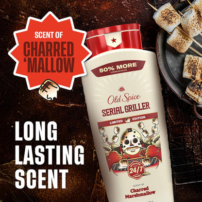 Old_Spice_Body_Wash_for_Men,_Summerdudes,_24/7_Shower_Fresh_with_Daily_Use,_Long_Lasting_Scent,_Cleanse_&_Refresh_Skin,_VIP_Festival_Experience,_Serial_Griller_with_Charred_Marshmallow_Scent,_24_oz