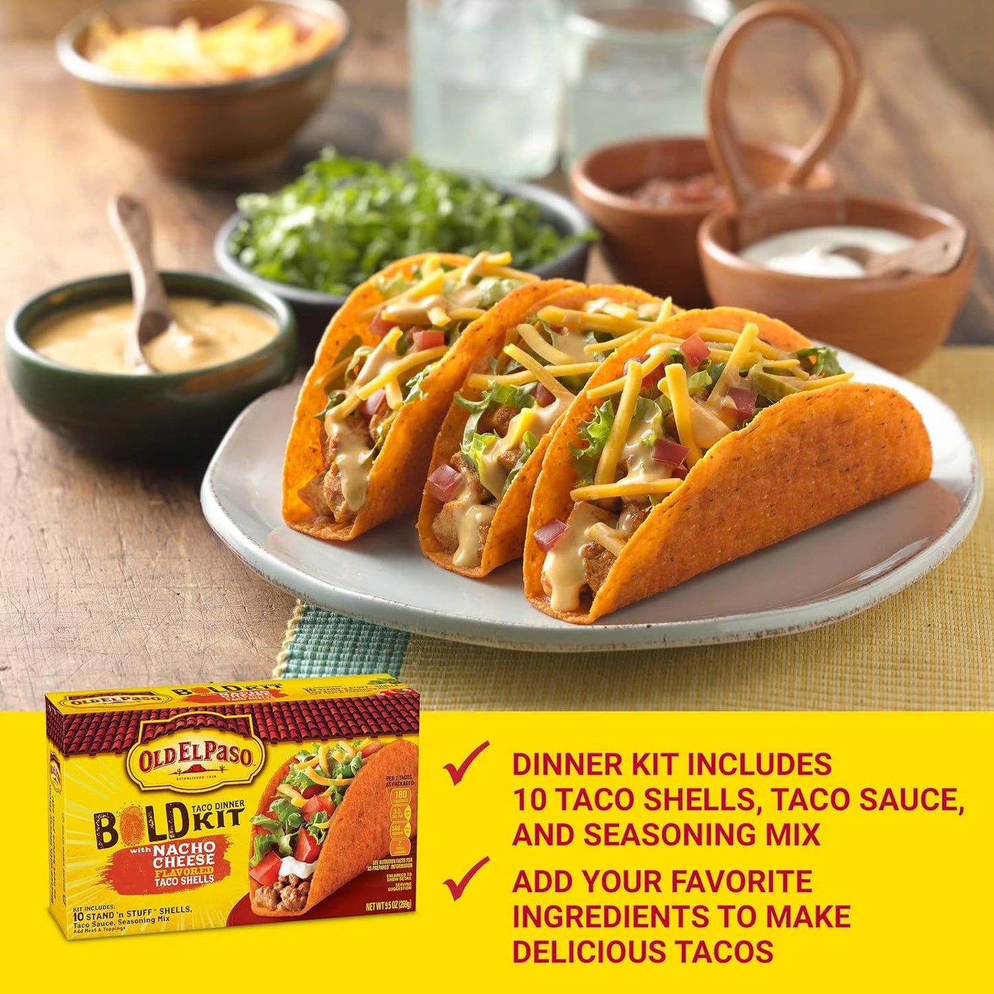 Old_El_Paso_Stand_'N_Stuff_Bold_Nacho_Cheese_Flavored_Taco_Dinner_Kit,_10_Ct,_9.5_oz