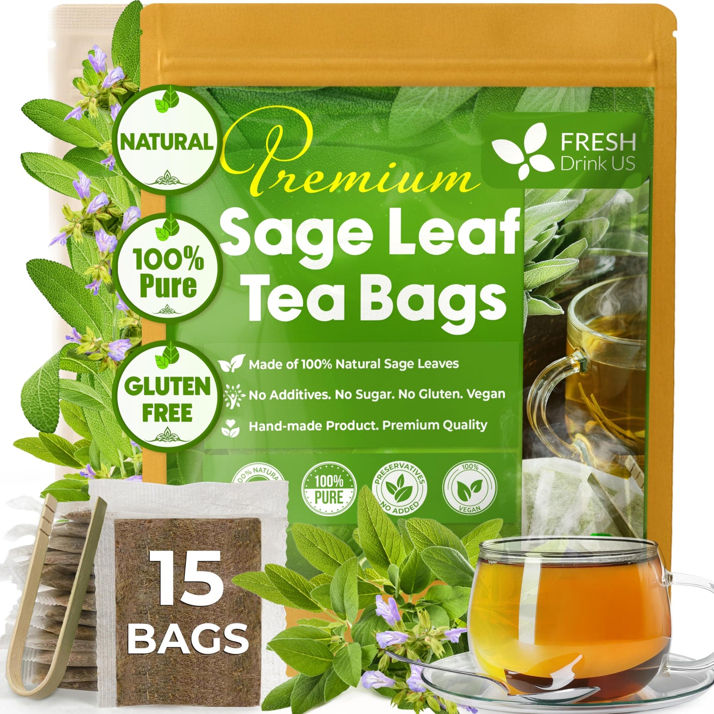 Sage - 15 Tea Bags