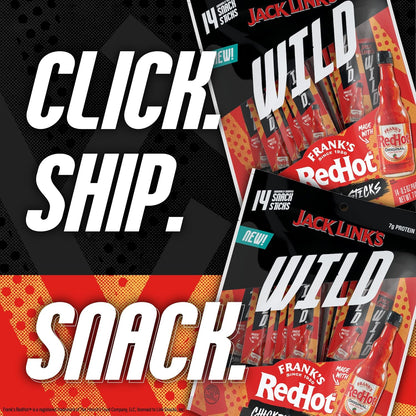 Jack_Link's_Wild_Mini_Chicken_Sticks_Made_with_Frank's_RedHot_Flavor_–_7g_of_Protein_Snacks,_On_The_Go_Snacking,_Keto_&_Paleo_Snack,_Carnivore_Diet_Ready,_Individually_Wrapped_–_0.5_Oz._(14_Count)