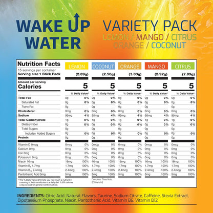 Wake_Up_Water_Energy_Drink_Mix,_Sugar_Free_Clean_Energy_Powder_with_Electrolytes_&_B_Vitamins,_Natural_Caffeine_for_Focus_&_Hydration_(15_Pack)_-_Variety