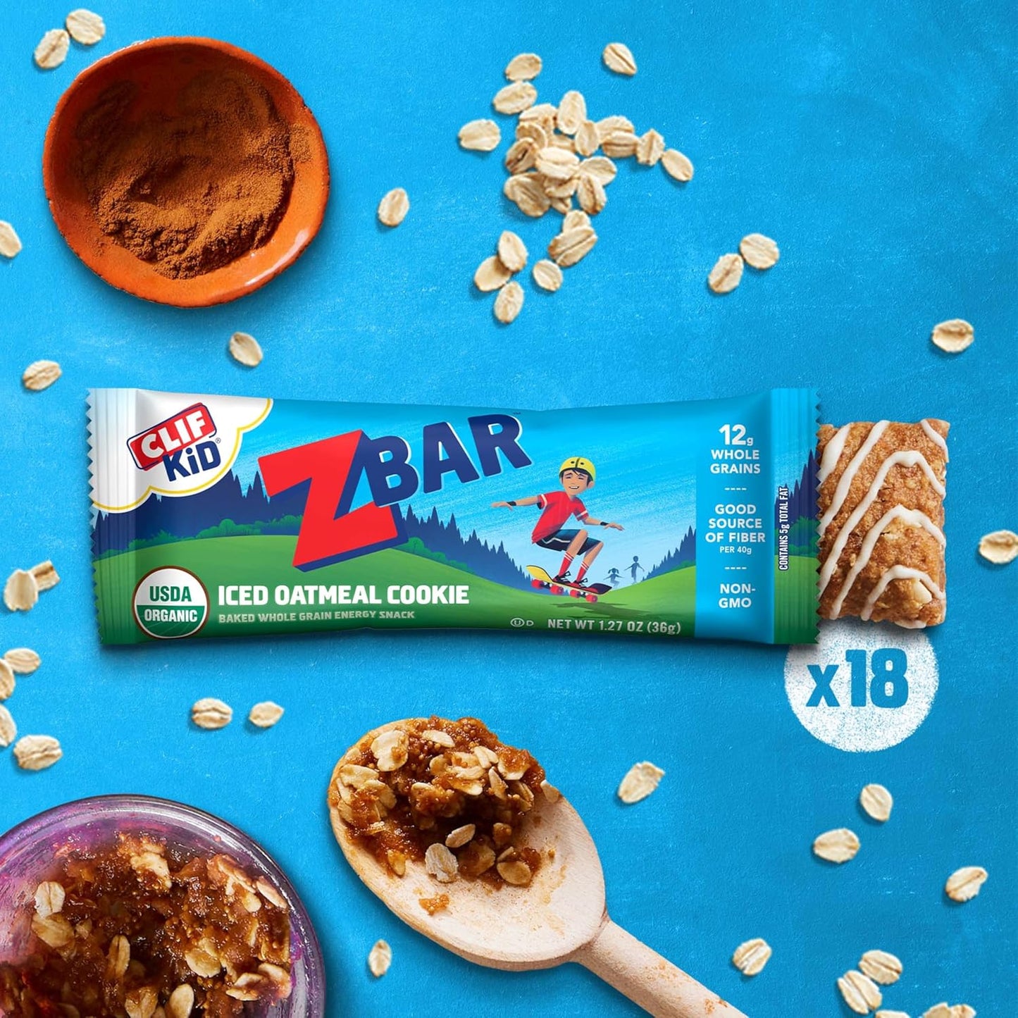 Zbar_-_Iced_Oatmeal_Cookie_-_Soft-Baked_Energy_Snack_Bars_-_Non-GMO_-_12g_Whole_Grains_-_USDA_Organic_Granola_Bars_-_Snacks_for_Kids_(18_Pack)