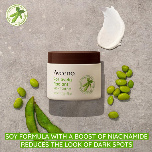 Aveeno_Positively_Radiant_Face_&_Neck_Night_Cream_with_Tone_Correcting_Soy_&_Niacinamide,_Night_Cream_Targets_Dull_Skin_&_Evens_Skin_Tone_&_Texture,_Hypoallergenic,_1.7_oz