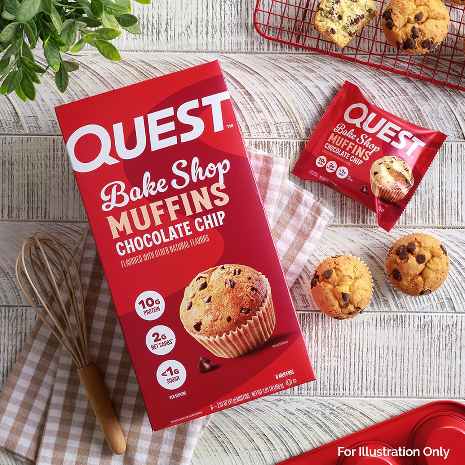 Quest_Nutrition_Chocolate_Chip_Muffin,_10g_Protein,_2g_Net_Carb,_Less_than_1g_Sugar,_Protein_Snack,_8_Count