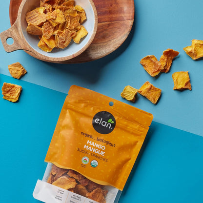 Elan_Organic_Dried_Mango_Slices,_4.4_oz,_Sulphite-free,_No_Sugar_Added,_Non-GMO,_Vegan,_Gluten-Free,_Kosher,_Healthy_Dried_Fruit_Snacks