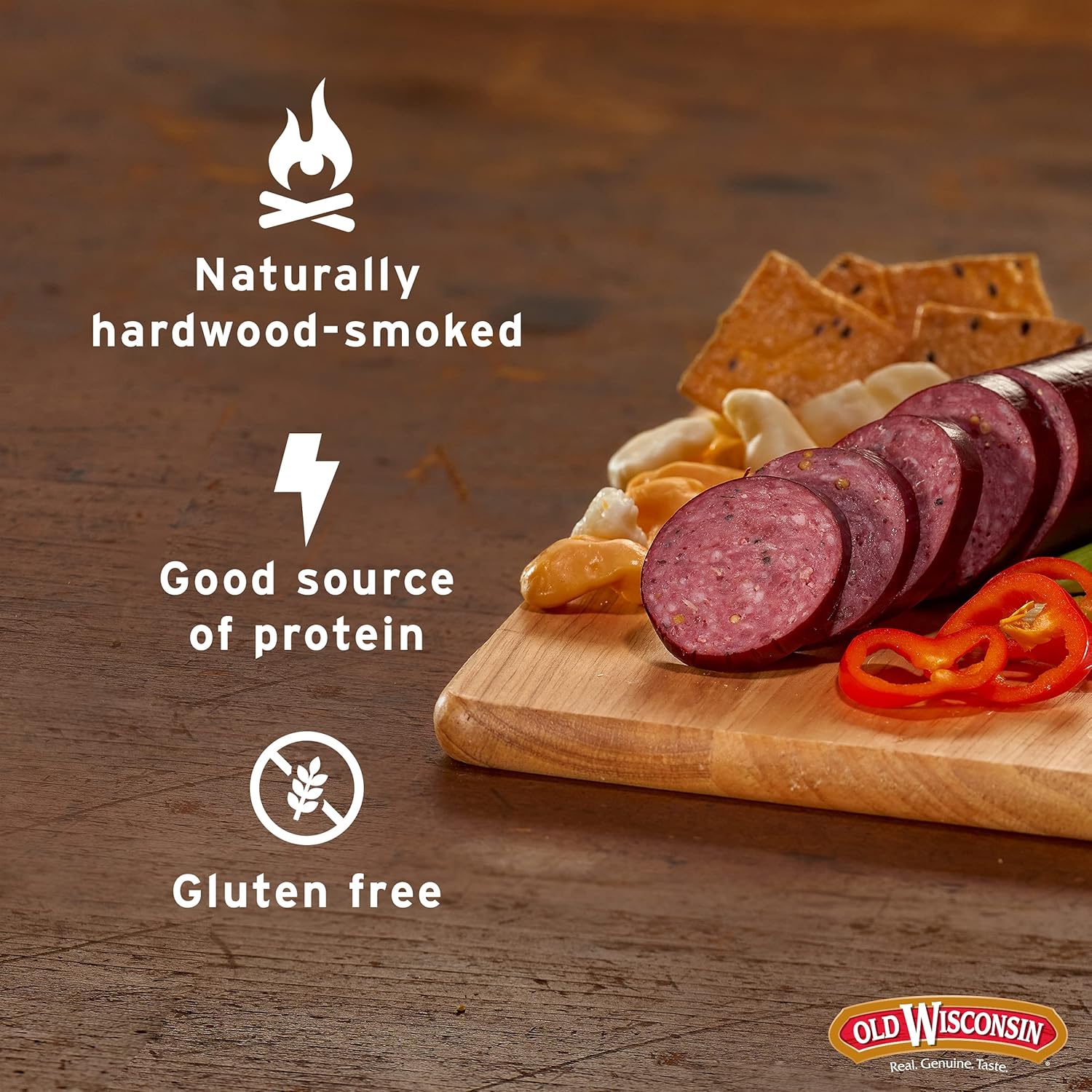 Old_Wisconsin_Premium_Summer_Sausage,_100%_Natural_Meat,_Charcuterie,_Ready_to_Eat,_High_Protein,_Low_Carb,_Keto,_Gluten_Free,_Original_Flavor,_8_Ounce