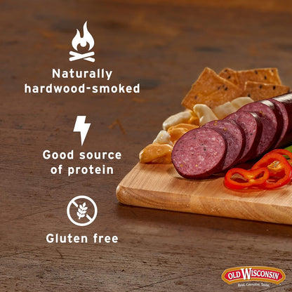 Old_Wisconsin_Premium_Summer_Sausage,_100%_Natural_Meat,_Charcuterie,_Ready_to_Eat,_High_Protein,_Low_Carb,_Keto,_Gluten_Free,_Original_Flavor,_16_Ounce