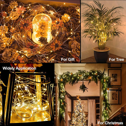 Timer_Fairy_Lights_Battery_Operated_2_Pack_16.4Ft_50_LEDs_Silver_Copper_Wire_Twinkle_String_Lights_with_Timer_5_Lighting_Modes_for_Christmas_Bedroom_Wedding_Parties_Holiday_Decorations_(Warm_White)