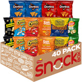 Frito-Lay Doritos & Cheetos Mix Variety Pack, 2.42 Pounds, (Pack of 40)