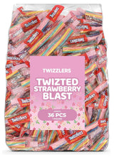 Strawberry Blast Pull-N-Peel Licorice Candy, 1 LB Bulk Pack (Approx. 36 Pieces) – Chewy, Fruity Easter Basket Filler, Egg Hunt Treats, Party Snacks, Spring Desserts & Festive Holiday Candy