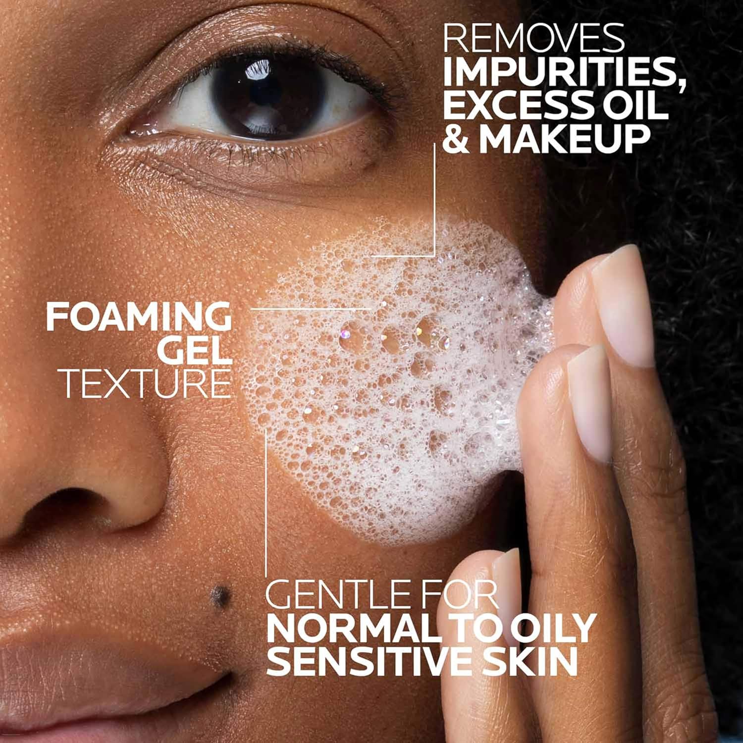 La_Roche-Posay_Toleriane_Purifying_Foaming_Facial_Cleanser,_Oil_Free_Face_Wash_for_Women_&_Men_with_Niacinamide_+_Ceramides,_Pore_Cleanser_Safe_For_Sensitive_Skin,_Won’t_Dry_Out_Skin,_Soap_Free