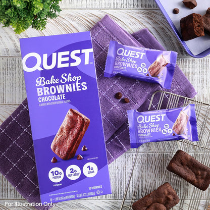 Quest_Nutrition_Bake_Shop,_Chocolate_Brownies,_10g_Protein,_2g_Net_Carbs,_1g_Sugar,_Protein_Snack,_10_Count