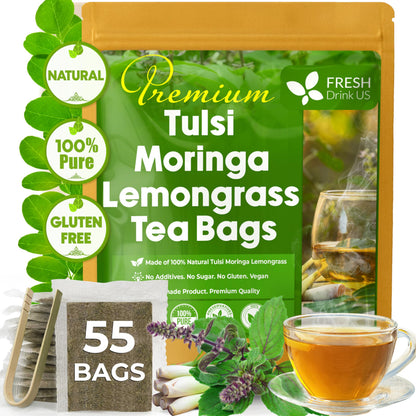 Moringa Lemongrass - 55 Tea Bags