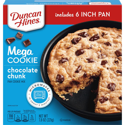 Duncan_Hines_MEGA_Cookie_Chocolate_Chunk_Pan_Cookie_Mix,_Halloween_Cookies,_7.8_oz.