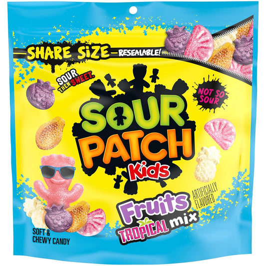 SOUR_PATCH_KIDS_Fruits_Tropical_Mix_Soft_&_Chewy_Candy,_Share_Size,_11.11_oz