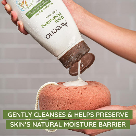 Aveeno_Daily_Moisturizing_Body_Wash_Cleanser_&_Shaving_Gel_for_Men_&_Women,_Clean-Rinsing_for_Softer_&_Smoother_Skin,_Gentle_&_Lightly_Scented,_18_fl. Oz,_Pack_of_2