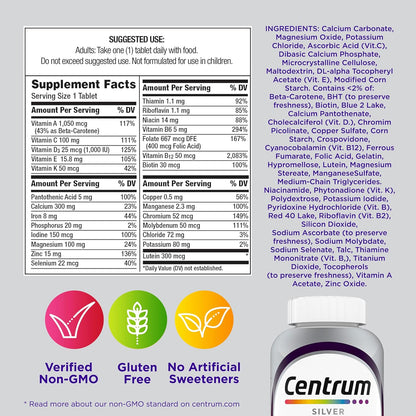 Centrum_Silver_Women's_Multivitamin_for_Women_50_Plus,_Multivitamin/Multimineral_Supplement_with_Vitamin_D3,_B_Vitamins,_Non-GMO_Ingredients,_Supports_Memory_and_Cognition_in_Older_Adults_-_200_Ct