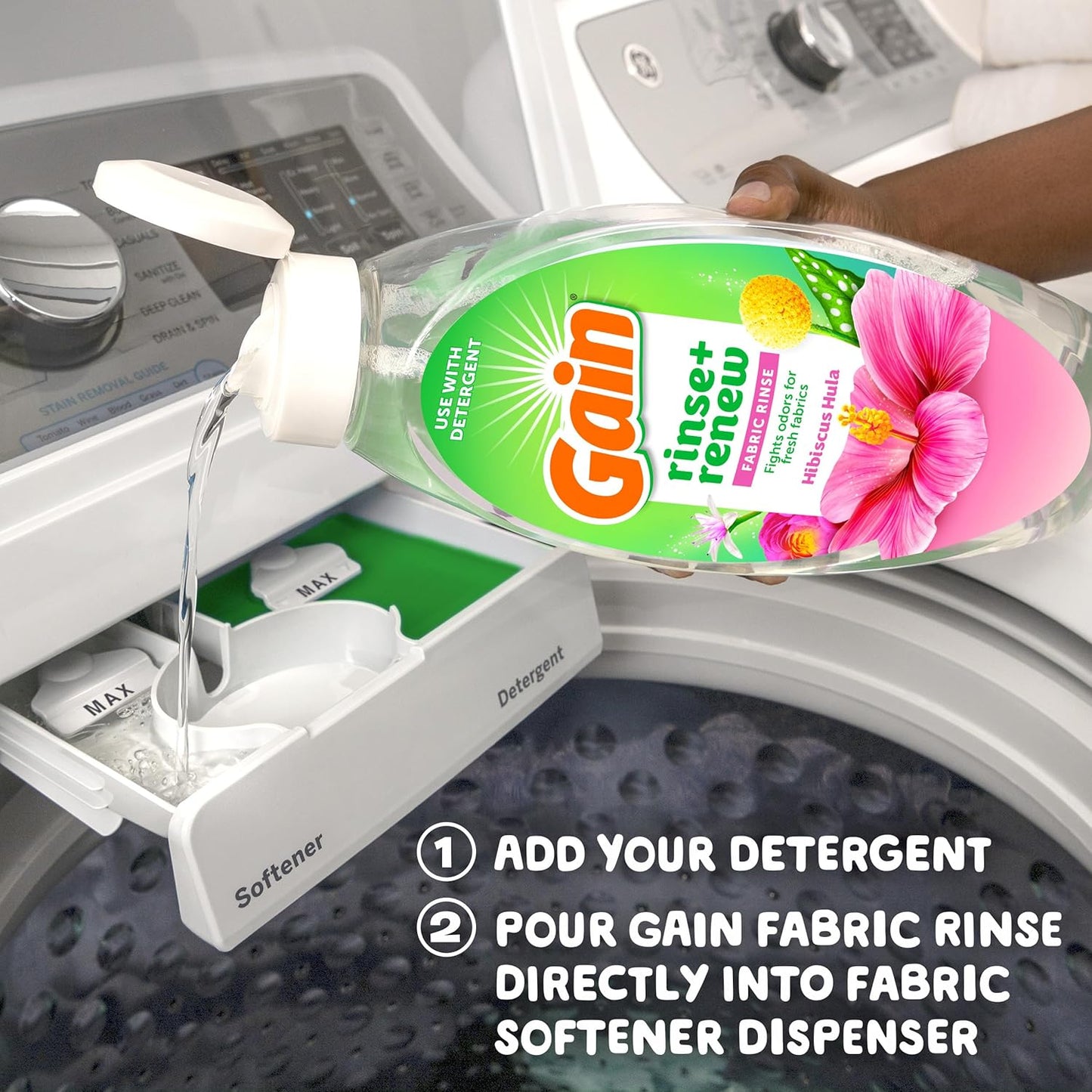 Gain_Hibiscus_Hula_Fabric_Rinse_&_Renew,_48_FL_OZ,_Laundry_Odor_Remover
