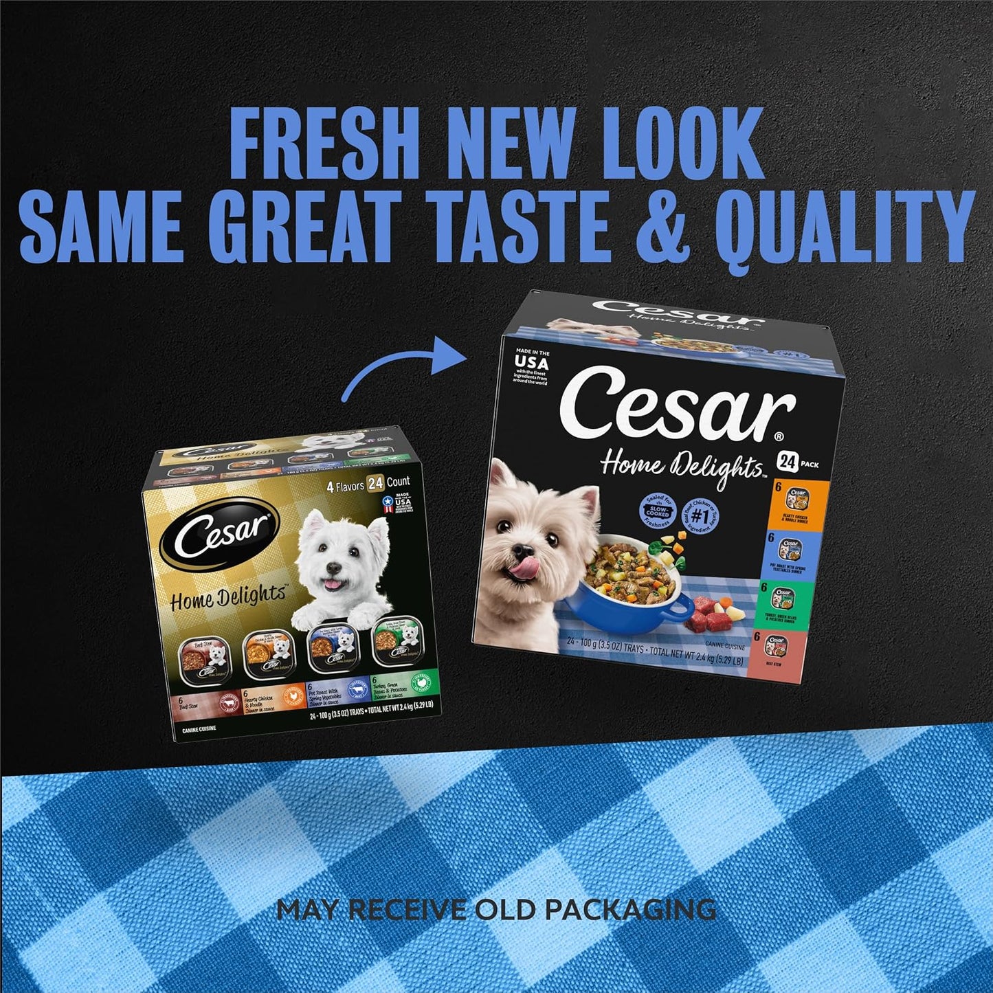 Cesar_Home_Delights_Adult_Wet_Dog_Food,_Pot_Roast_with_Spring_Vegetables,_Beef_Stew,_Turkey,_Green_Beans,_&_Potatoes,_and_Hearty_Chicken_&_Noodle_Dinner_in_Sauce_Variety_Pack,_3.5_oz._24_Count