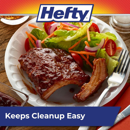 Hefty_Everyday_Soak_Proof_Disposable_Foam_Plates,_8.9_Inches,_100_Count,_Disposable_White_Plates_for_Lunch,_Salads,_and_Appetizers,_Great_for_Everyday_Use,_Easy_Cleanup