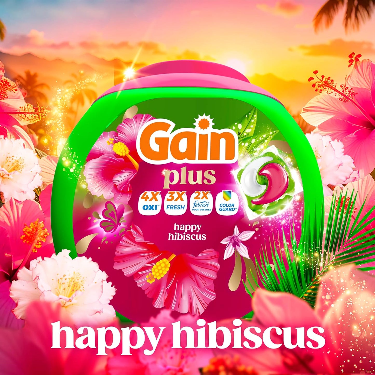 Gain_Plus_Flings_Liquid_Washing_Detergent_Pods,_Gain's_Best_Clean,_All-In-One,_Happy_Hibiscus_Scent_Laundry_Pacs,_45_Count_(Packaging_May_Vary)