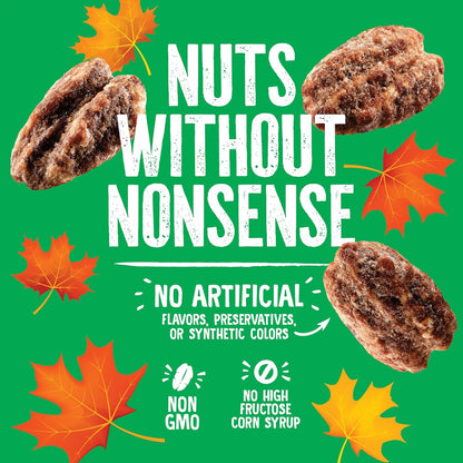 Emerald_Maple_Bourbon_Pecans_(1-Pack)_|_5oz_Resealable_Bag_|_Kosher_Dairy_Certified,_Non-GMO,_Contains_No_Artificial_Preservatives,_Flavors_or_Synthetic_Colors