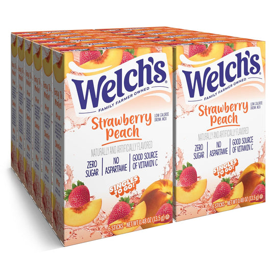 Welch's_Singles_To_Go_Water_Drink_Mix_-_Powder_Sticks,_Strawberry_Peach,_0.48_Ounce_(Pack_of_12)