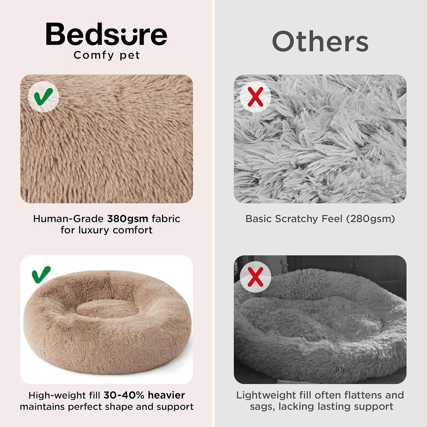 Bedsure_Calming_Dog_Bed_Medium_Size_Dog_-_Donut_Washable_Medium_Pet_Bed,_30_inches_Anti-Slip_Round_Fluffy_Plush_Faux_Fur_Cat_Bed,_Fits_up_to_45_lbs_Pets,_Camel