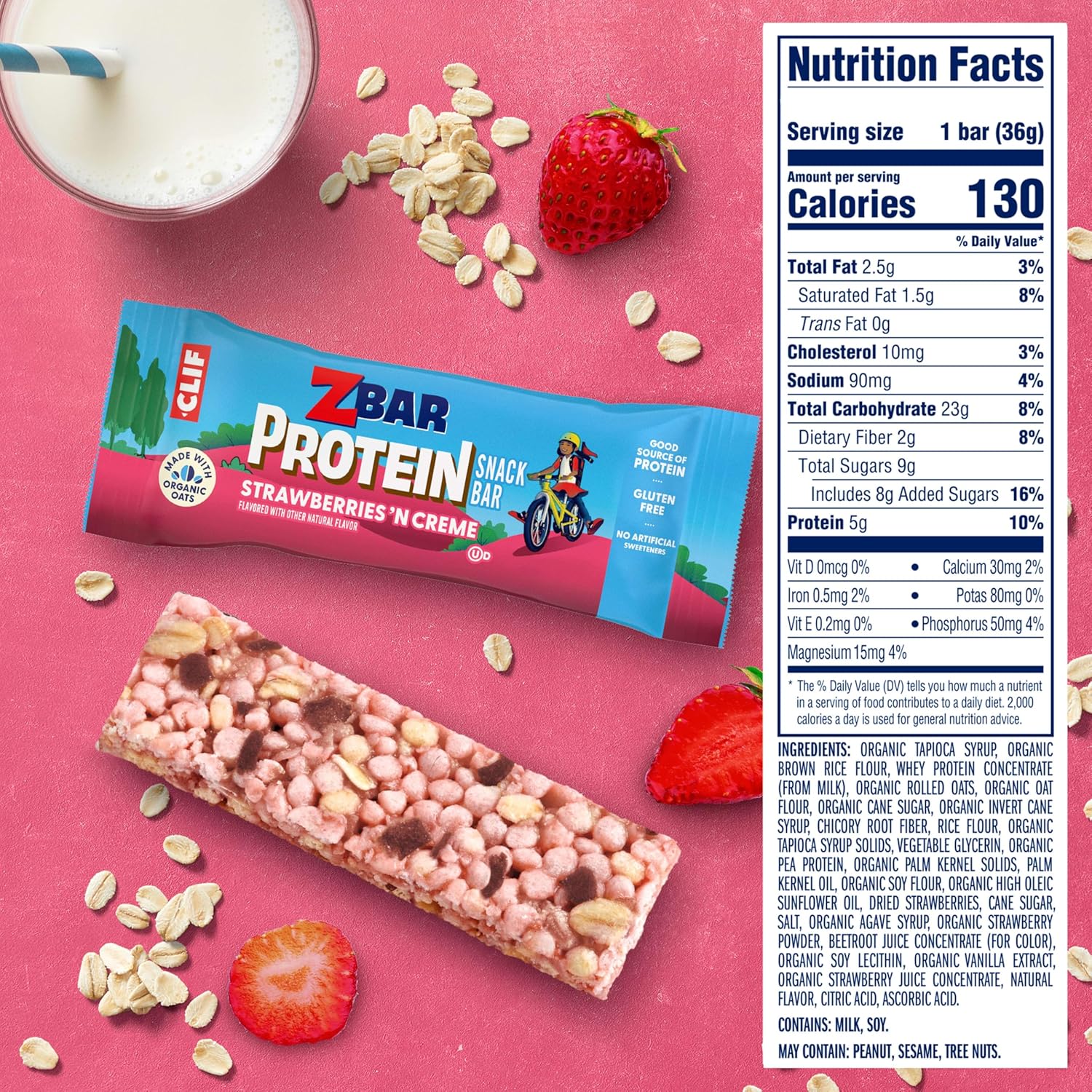 Zbar_Protein_-_Strawberries_'N_Creme_-_Crispy_Snack_Bars_-_Made_with_Organic_Oats_-_Non-GMO_-_5g_Protein_-_Gluten_Free_Protein_Bars_(5_Pack)