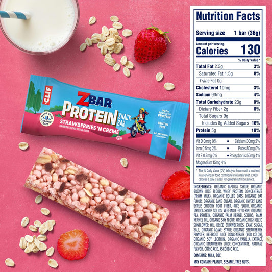 Zbar_Protein_-_Strawberries_'N_Creme_-_Crispy_Snack_Bars_-_Made_with_Organic_Oats_-_Non-GMO_-_5g_Protein_-_Gluten_Free_Protein_Bars_(5_Pack)