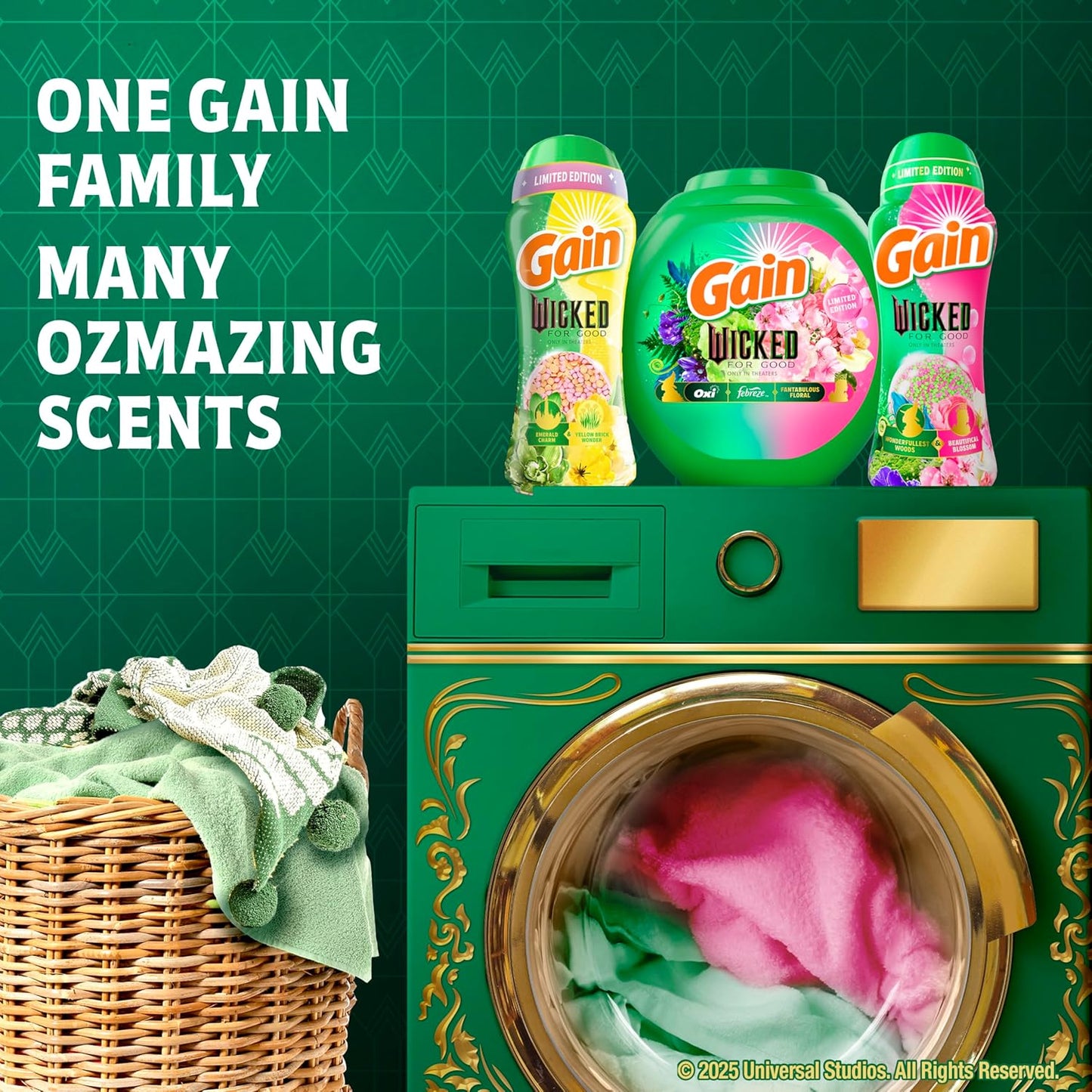 Gain_In-Wash_Laundry_Scent_Booster_"Wicked:_For_Good"_Limited_Edition,_Wonderfullest_Woods_&_Beautifical_Blossom,_12.2_oz,_Fresh_Extender_+_Odor_Protection_Laundry_Beads