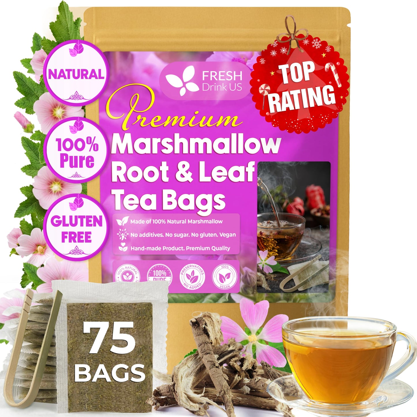 Marsmallow - 75 Tea Bags