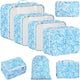 Blue paisley - 8 Set