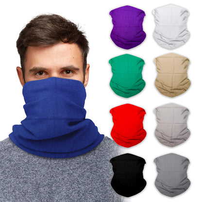 Sojourner Neck Gaiter, Bandana, Buff (9 Pack) - Face Cover for Men, Women, and Teens - Neck Warmer UV Sun Protection Gator
