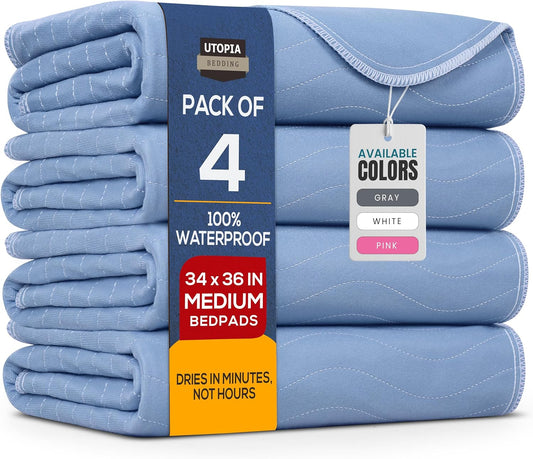 Utopia_Bedding_Washable_Underpads_34"_x_36"_(Pack_of_4),_Waterproof_Reusable_Heavy_Absorbency_Incontinence_Bed_Pads_for_Adults,_Kids,_Elderly_and_Pets,_Bedwetting_Pads_for_Sofa_and_Couch_(Blue)