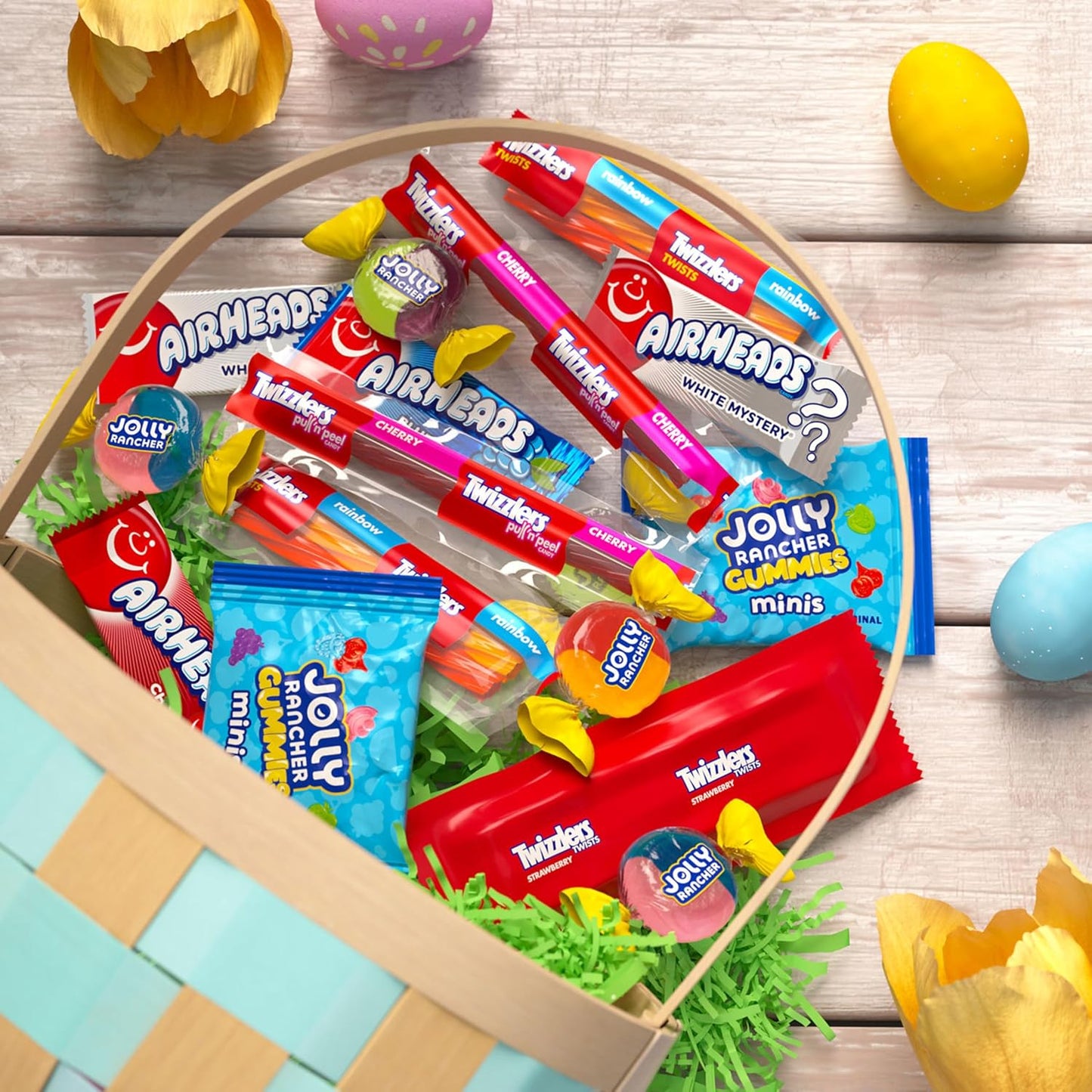 JOLLY_RANCHER,_TWIZZLERS,_and_AIRHEADS_Assorted_Fruit_Flavored,_Easter_Candy_Bulk_Bag,_42.84_oz_(135_Pieces)