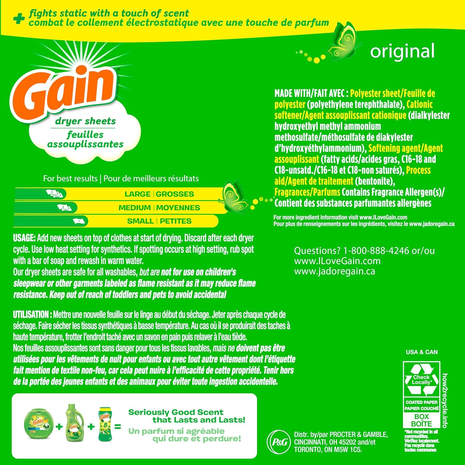 Gain_dryer_sheets_Plus_Wrinkle_Release,_Original_Scent,_120_Count,_Fights_static_with_a_touch_of_scent,_laundry_sheets
