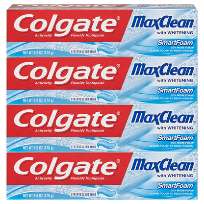 Colgate_Max_Clean_Whitening_Foaming_Toothpaste_with_Fluoride,_Effervescent_Mint,_6_Ounce,_4_Pack