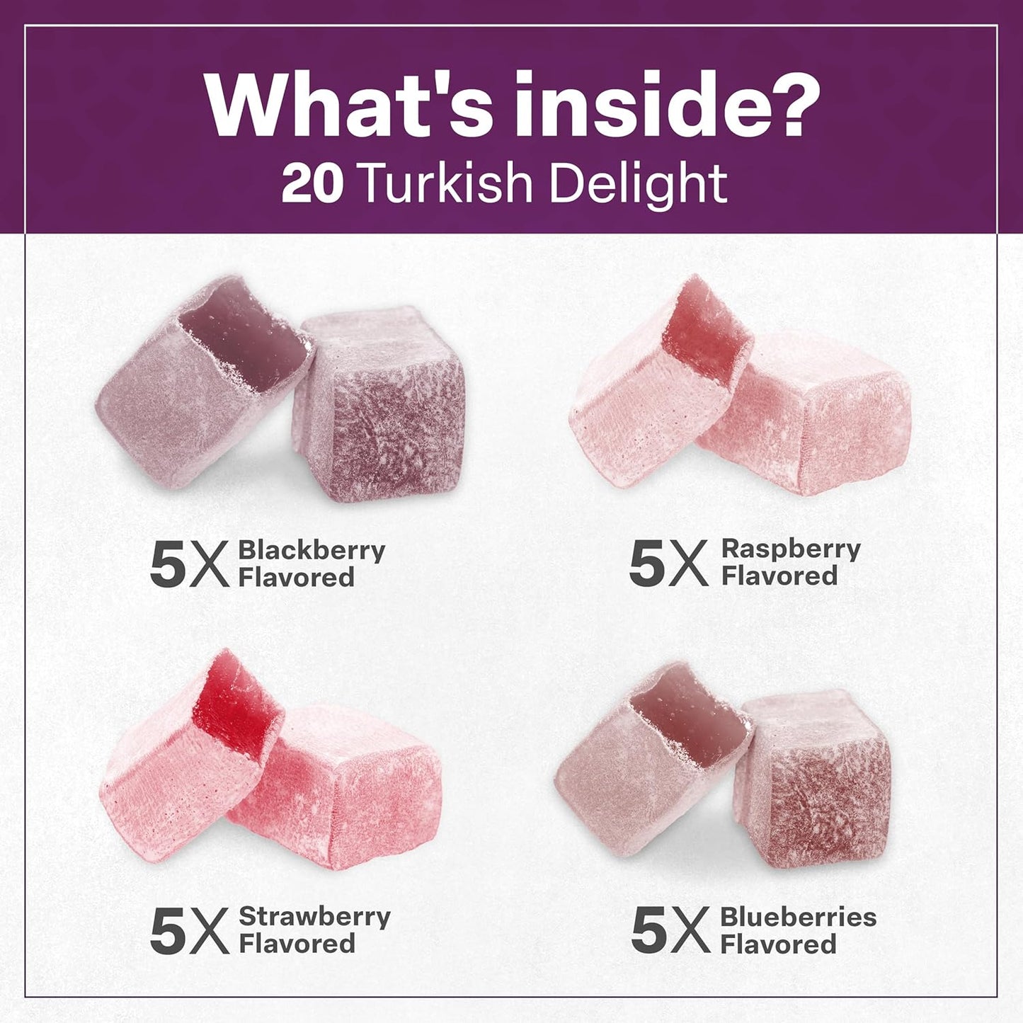 Eastanbul_Turkish_Delight,_10.5oz,_Turkish_Delights_Candy_Assorted_Strawberry,_Blackberry,_Raspberry_&_Blueberry_Flavor,_International_Candy,_Lokum,_Plain,_Gluten_Free,_No_Synthetic_Ingredient,_Vegan