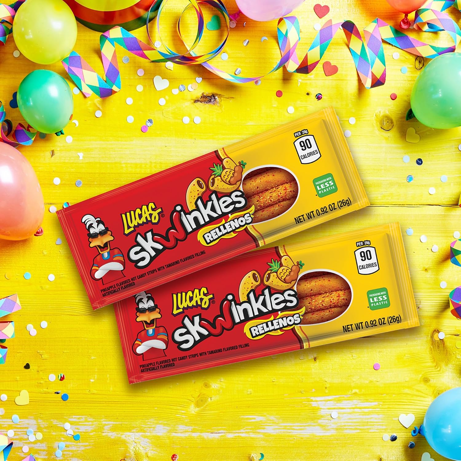 Lucas_Skwinkles_Pineapple_-_Tamarind_Filled_Flavored_Sweet_&_Sour_Candy_Strips,_0.92oz_-_12_Pieces_for_Treats,_Fruit,_Parties,_Piñatas