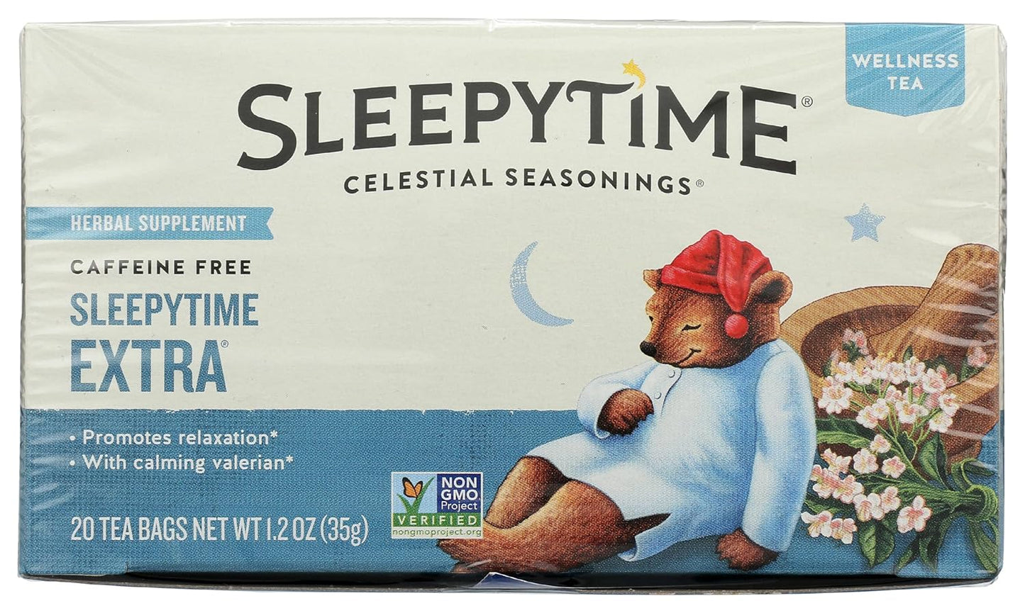 Celestial_Seasonings_Wellness_Tea,_Sleepytime_Extra,_20_Count_Box