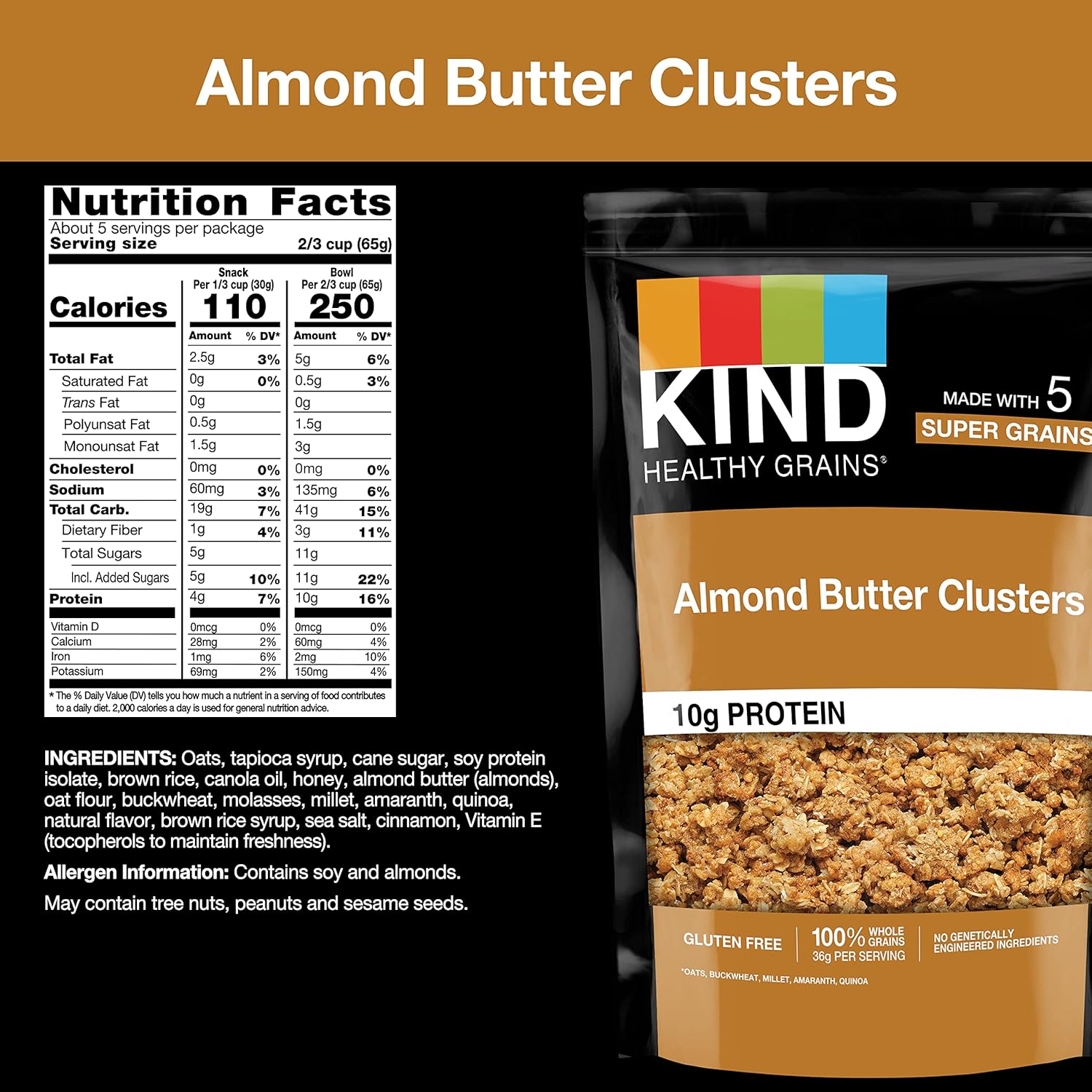 KIND_Almond_Butter_Clusters,_11_Oz