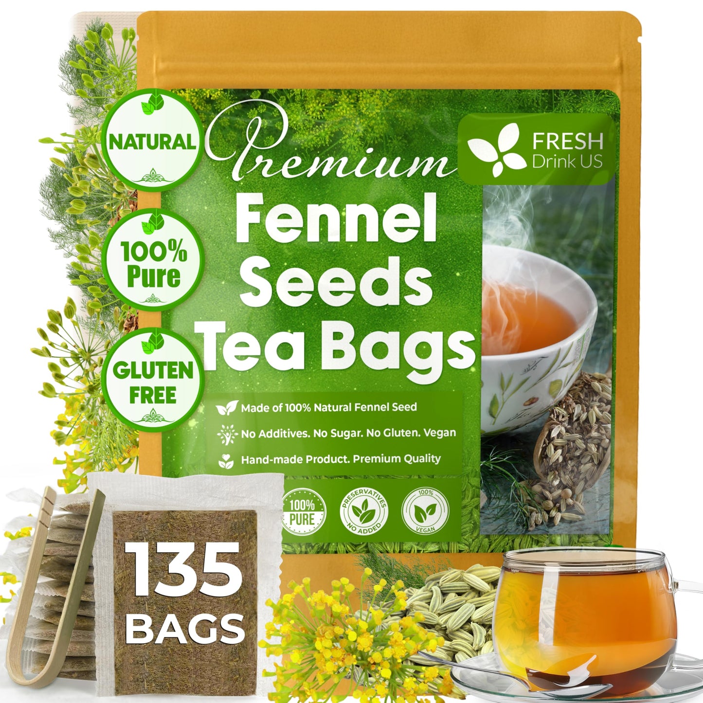 Fennel - 135 Tea Bags