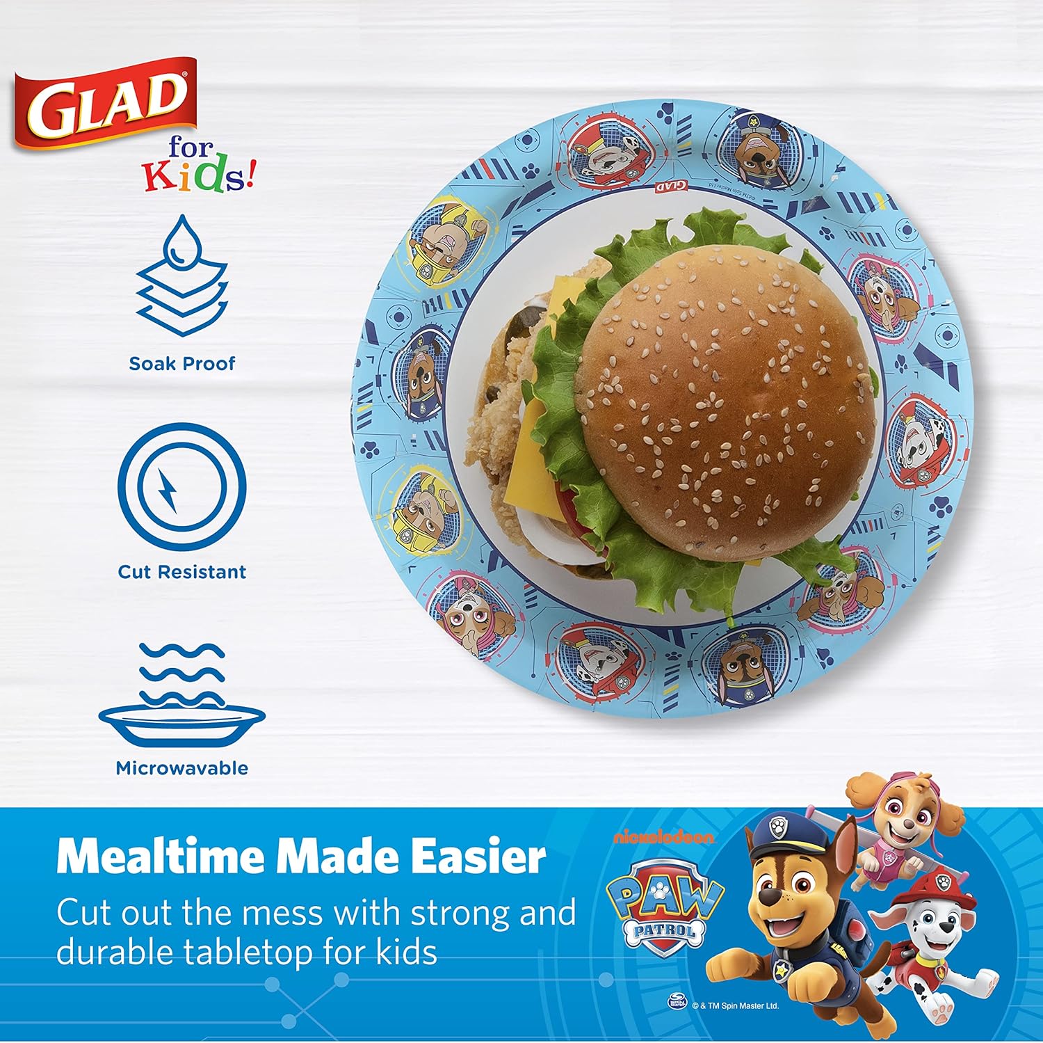Glad_for_Kids_Paw_Patrol_Disposable_Paper_Plates,_Heavy_Duty_Soak_Proof_Microwavable_Kids_Plates_for_Parties,_Birthdays,_and_Everyday_Meals,_Core_Pups_Blue,_8.5_Inch,_20_Count