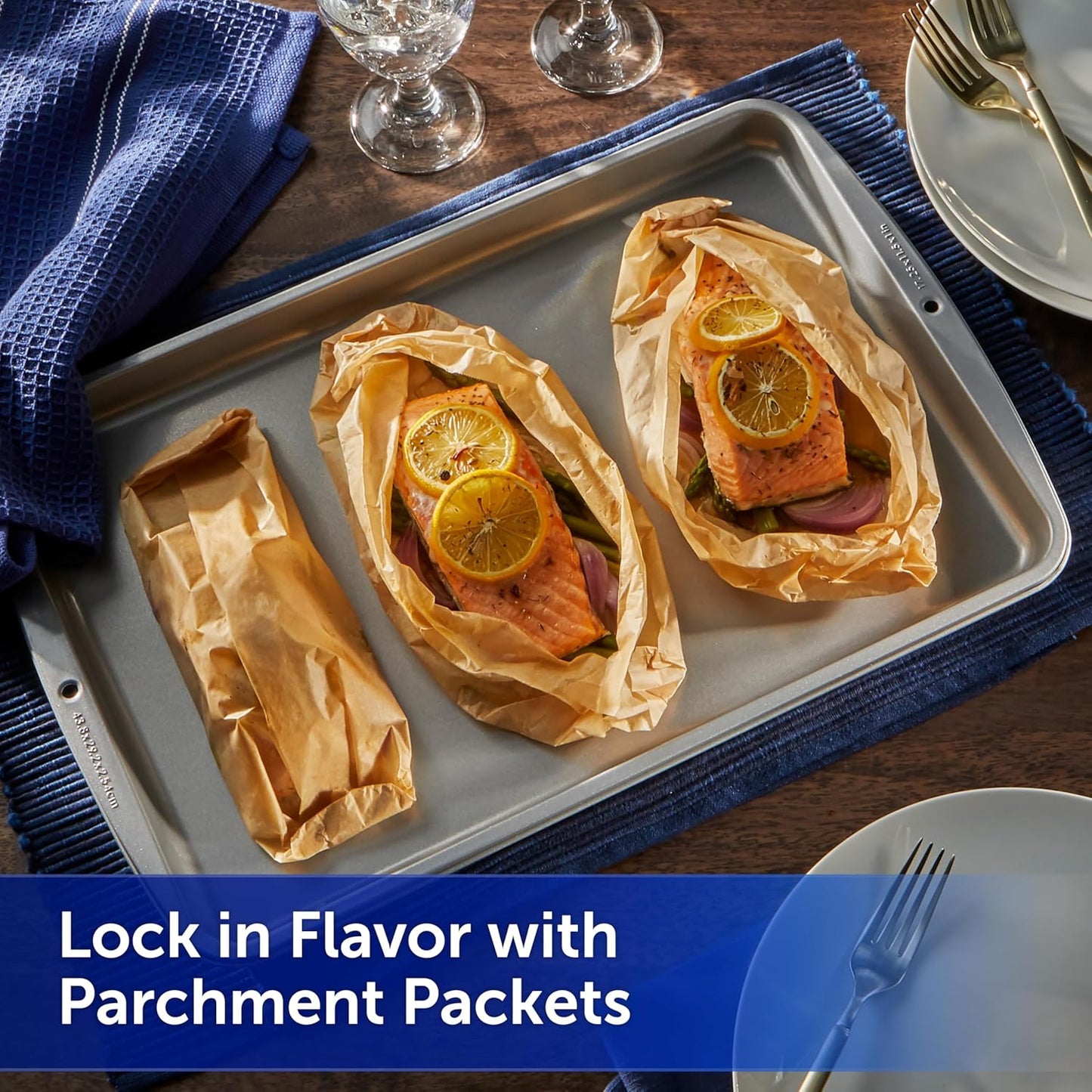 Reynolds_Kitchens_Unbleached_Parchment_Paper_Roll,_Non_Stick_Parchment_Paper_for_Cooking_and_Baking,_Oven_Safe_up_to_425_Degrees,_Chlorine-Free,_45_Feet_x_12_Inches,_45_Total_Sq._Ft.