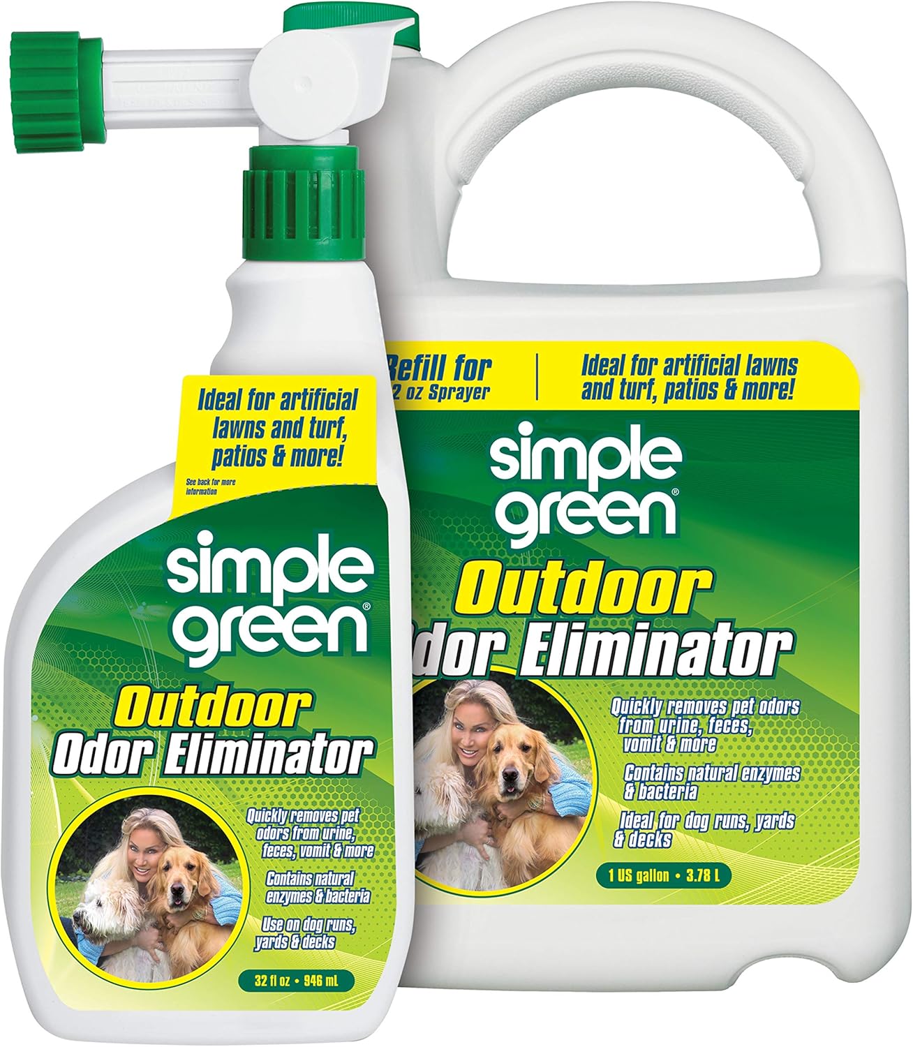Simple_Green_Outdoor_Odor_Eliminator_for_Pets,_Dogs,_Ideal_for_Artificial_Grass_&_Patio_(32_oz_Hose_End_Sprayer_&_1_Gallon_Refill)