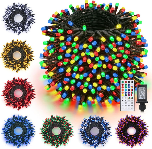 Toodour_Christmas_Lights_RGB_String_Lights,_115ft_350_LED_Color_Changing_String_Light_with_Remote_&_Timer,_Waterproof_Xmas_Tree_Light_for_Home_Yard_New_Year_Party_Indoor_Outdoor_Christmas_Decorations