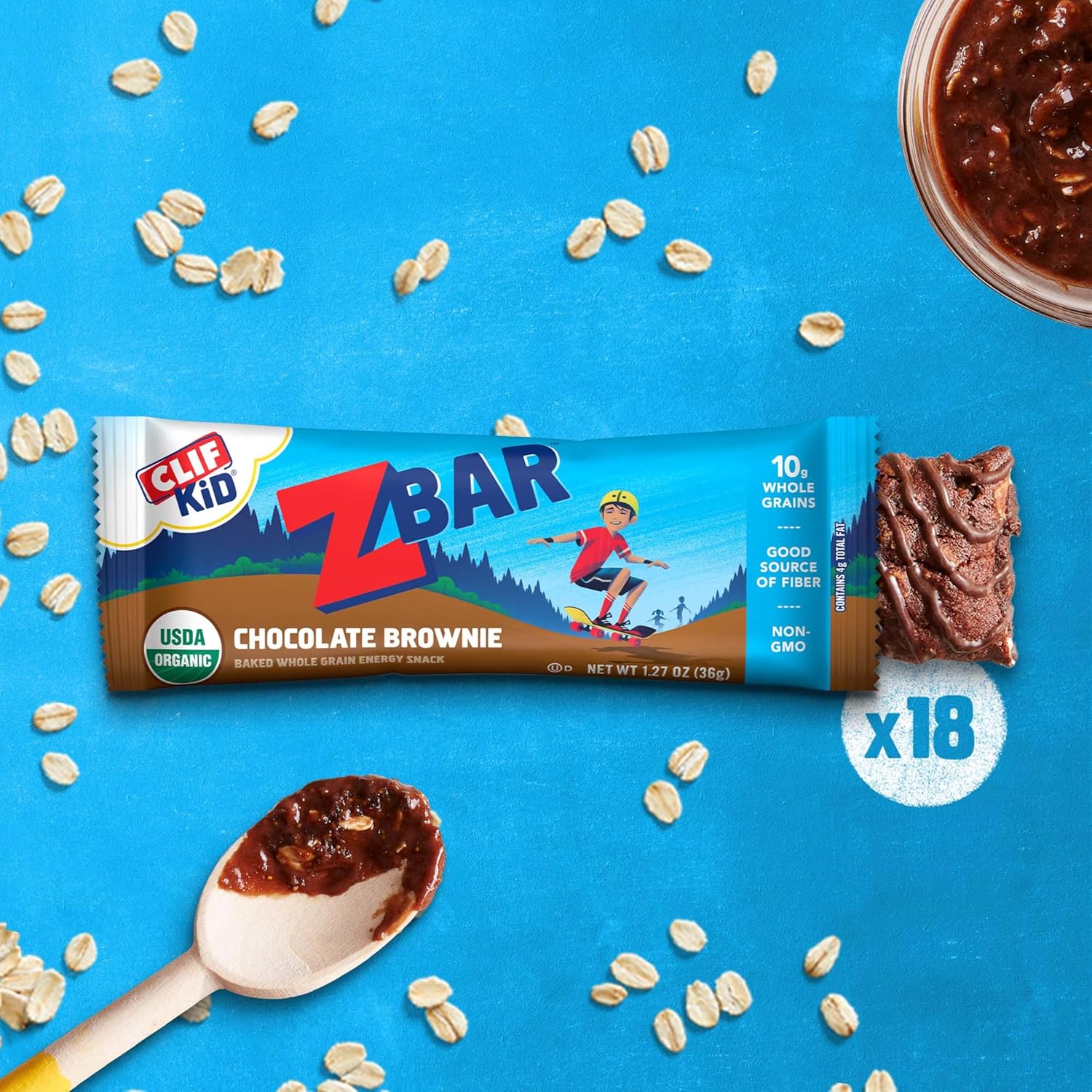 Zbar_-_Chocolate_Brownie_-_Soft-Baked_Energy_Snack_Bars_-_Non-GMO_-_11g_Whole_Grains_-_USDA_Organic_Granola_Bars_-_Snacks_for_Kids_(18_Pack)